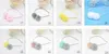 Baby pom pom bal haar hoepel haarband accessoires meisjes pompons hoofd hoepel hoofdbanden konijnen oren flocculus haarbanden hoofddeksels 100 stks FG110