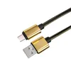 2.4A Nylon trançado USB C peixe líquido cabo USB trançado para Samsung Galaxy S10 s6 s7 s8 borda