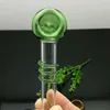Colored wire glass pipe Glass water hookah Handle Pipes smoking pipes High quality