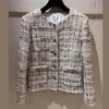 2019 incroyable manteau d'hiver femme élégante veste en tweed grande taille casaco feminino 5xl 6xl casacas para mujer laine chaqueta mujer