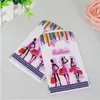 Free Shipping New 500pcs/lot 9*15cm High Quality Fashion Girl Small Plastic Shopping Packaging Bags