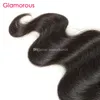 Glamorös Virgin Remy Human Hair Lace Closure Malaysian Piece Body Wave Peruvian Indian Brazilian Human Hair Lace Stängningar för Kvinnor