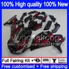 حقن كاواساكي ZX-14R 2012 2013 2014 2015 2015 2017 25MY.44 ZZR1400 ZX 14R ZZR-1400 ZX14R 12 13 14 15 16 17 أحمر النيران OEM FLATING