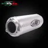 Motorcycle Accessories M4 Exhaust Pipe Straight Cylinder For CB400 VTEC CBR250 CBR400 CBR600 F4I XJR400 VFR400 74A F51