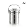 1.6/2.0L Vacuum Insulated Lunch Box Stainless Steel Thermal Jar Food Container C18112301