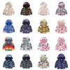 Infant Unisex Printed Coat 39+ Mode Baby Baseballuniform Reißverschluss Baumwolle Jacke Cartoon Zusammenfassung Gedruckt Casual Hooded Outwear 1-6T