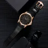 ONOLA brand unique quartz watch man luxury rose gold leather cool gift for man watch fashion casual waterproof Relogio Masculino2879770