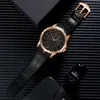 Onola Brand Unique Quartz Watch Man Luxury Rose Gold Leather Cool Gift for Man Watch Fashion Casual Vattentät Relogio Masculino