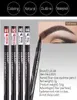 Lulaa Vattentät Ögonbryn Penna Fyra Claw Eye Brow Tint Makeup 6 Färger Ögonbryn Penna Brun Svart Grå Brush Kosmetika 120 st / Lot DHL