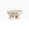 soap dish Wheat Straw Soap Cartoon Shape Bathroom Cartoon shape Soap Box Draining Practical Easy Clean Kitchen Cleaning Soaps Drain Dish Box