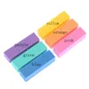 Colorful Nail Art File Buffers Sanding Block Buffering Polish Manicure Tool Kit Polish Sandpaper File Brush Nails Accessories HHAa168