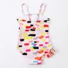 nuovo design neonate costumi da bagno cigno pesce auto arcobaleno dianasour palloncino stampato bambini carini beah indossare bambini costume da bagno per bambini