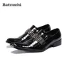 Batzuzhi Fashion Formal Schuhe Männer Spitz Echtem Leder Kleid Schuhe Männer Oxfords Schwarz Business Schuhe Männlichen Zapatos Hombre