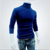 Nieuwe ontwerper mannen trui mannelijk merk casual trui mannen effen kleur comfortabele heren kerst trui ronde hals slanke fit pull homme