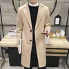 MRMT 2019 cappotto di lana da uomo nuovo di zecca giacca a vento lungo giacca uomo soprabito per uomo casual usura esterna abbigliamento uomo CJ191210