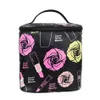 ファッション女性のバラの花の化粧品袋大旅行女性化粧バッグのトイレタリーバッグオーガナイザー化粧箱