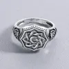 خاتم نجم الهلال العتيق للرجال Rings321b