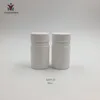 100sets 30cc frascos brancos de plástico Medicina Pill Bottle Tablet para Medical Packaging com frete Screw Cap Sealer gratuito