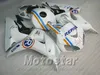 Verkleidungssatz für HONDA Spritzgießwerkzeug CBR 1000 RR 06 07 weiß schwarz REPSOL CBR1000RR 2006 2007 ABS Verkleidungen CP61