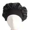 Night Sleep Hat Hair Care Cap Women Womens Designer Mössor Mode Satin Bonnet Cap Silk Head Wrap Hårförlust Keps Tillbehör EEA1248-2