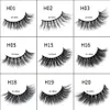 Yeniden Kullanılabilir Kirpikler Kirpikler 3D Mink Lash Yumuşak Doğal Yanlış Kirpikler Özel Etiket Bireysel Özel Logo Kutusu Kılıfları Makeup6136961