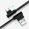 Hybride USB-kabel Snelle oplaadsnelheid 90 graden USB-kabels Type-C Game Gaming Kabels Gegevens voor Samsung Note 10 Android All Smartphoe