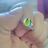 Creative Temperature sensitive Change color mood Rings For Women vintage Opal Gemstone Wedding finger Ring Fashion emotion Jewelry Gift