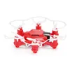 FQ777-126C 미니 스파이더 드론 2MP HD 카메라 3D 롤 듀얼 모드 4ch 6Axis Gyro RC Hexacopter - Red