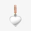 Nova chegada 100% 925 Sterling Silver Rope Heart Love Anchor Dangle Fit Fit Original European Charm Bracelet Jóias AC256s