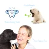 Tredubbla husdjur tandborste hundborste tillägg dålig andedräkt tartar tänder vård hund katt rengöring mun