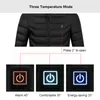 Waterproof Heated Jackets Windproof Warm Fleece Jeakets Unisex Winter Hiking Jackets For Men Women Skiing Clothes S3XL8580243