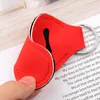 10 färger Stylish Neoprene Chapstick Holder Handy Lip Balm Keychains Neoprene Lipstick Holder Keychain Pouch RTS Keychain