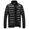 MORUANCLE Mode Herren Lederjacken und Mäntel PU Varsity Baseball Jacke männlich Winter warme Oberbekleidung Größe M-4XL dicke Thermo