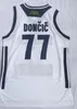 2020 Sport University European League White 7 Luka Doncich Trainers Basketball Jerseys College Basketball Wear Apparel Uniforms Kits Sport