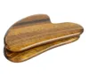 Натуральный камень Гуаша Массаж тела инструмент в форме сердца в форме тигра Гуа Ша Скабливать для шеи лица красота здоровья спа -салон