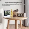 LCD digitale temperatuur-vochtigheidsmeter HTC-1 HTC-2 Home Indoor Outdoor hygrometer thermometer Weerstation met klok