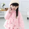 Filles Manteau De Fourrure Vêtements Avec Perle Dentelle Fleur Automne Vêtements D'hiver Vêtements Bébé Enfants Fausse Fourrure Robe Robes Style Veste 2017