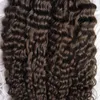 1g / pc 14 "16" 20 "24" Fusion Hair Extensions Curly Machine Made Remy I Tip Haar Keratin Pre Bonded Menselijk Haar 200pcs