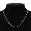 1MM 925 sterling silver smooth snake chains women Necklaces Jewelry chain 16 18 20 22 24 26 28 30 32 inches276y