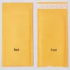 Hot Nieuwste 10 * 20 cm 4 cm (15 * 30 cm, 30 * 40 cm, 40 * 50cm) Kraft Bubble Mailers Envelopes Wrap Tassen Gewatteerde Envelop Mail Packing Pouch Free Shippi