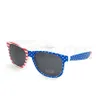 Wholesale-Children American Flag Sunglasses Fashion Woman Travel Beach Sunshade Men Outdoor Cycling Driving Eyewear TTA1149