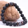 NATUURLIJKE MAANSTEEN kralen Tibetaanse Boeddha armband CHAKRA steen LAVA armband diffuser met cadeau