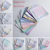 Nek stropdas set verkopen Europese stijl 3 stks fijne zakdoek puur katoenen pocket square hankies plaid dagelijks hankerchief gratis snel