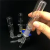 Mini Micro Kit de haute qualité avec pointe d'ongle en Quartz 14mm 18mm Mini plates-formes pétrolières de recyclage de verre recycler Bong