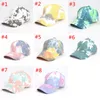 Gradiënt Baseball Cap Tie-Dye Trucker Hat Lente Zomer Designer Kleurrijke Zonneet Mode Outdoor Sport Hip-Hop Cap Gratis Verzending HHA1425