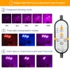 5 Modi Licht Volledige Spectrum LED Grow Light 2pc / lot, 5pc / lot Plant GrowLE-verlichting Lamp 360-graden Rotary Flower Plant Lamp LED