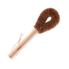 Pote Natural Escova De Madeira De Faia Pega Pan Prato Escova de Limpeza Pendurado Antiaderente Pan Cleaner Copo Escova Acessórios de Cozinha DBC VT0667