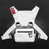 Designermen taktyczna torba ta taktyczna Funkcja Hip Hop kamizelka klatki piersiowej kamuflaż klatki piersiowej pakiet na zewnątrz torba myśliwska czarny Whit5981389