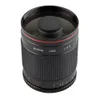 500mm F / 8 Süper Telefoto Ayna Lens + Canon EOS Için 2X Teleconverter 77D 70D 5D 6D 7D 60D 80D Nikon Sony Dijital Kamera