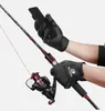 Remise Sport Gants de pêche en plein air avec trois doigts en nylon respirant résistant à l'usure Gants à écran tactile Non slipTraining yakuda fitness